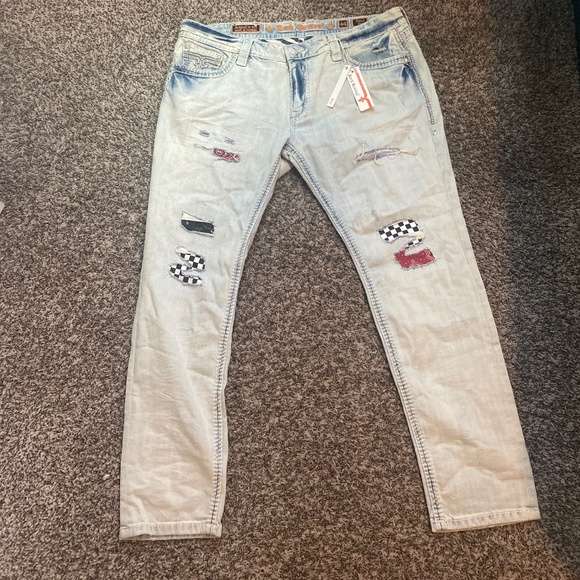 Rock revival jeans